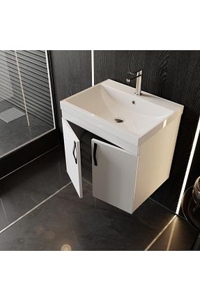 ست کمد حمام سفید KAREN BANYO - کد 931014247