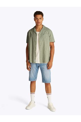 پیراهن سبز مردانه رگولار Tommy Hilfiger - کد 930936690