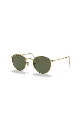 عینک آفتابی طلائی مردانه 50 Ray-Ban - کد 930933296