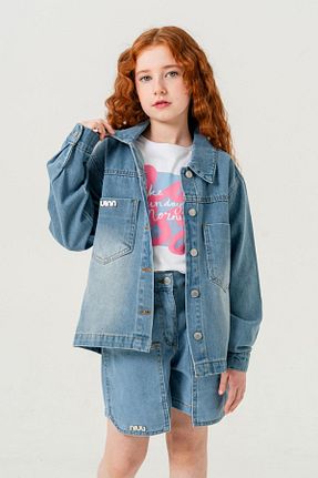 ست بالاتنه و پائین تنه آبی بچه گانه بافتنی HAUSEkids - کد 930991351
