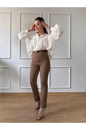 پیراهن نباتی زنانه رگولار Size Özgü - کد 930929705