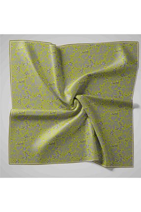 روسری طوسی پنبه ای Silk Home - کد 899504544