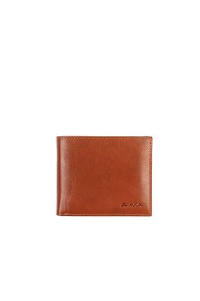 کیف پول قهوه ای مردانه سایز متوسط Aka - کد 41472084