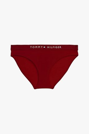 پائین تنه بیکینی قرمز زنانه کلاسیک Tommy Hilfiger - کد 931000062