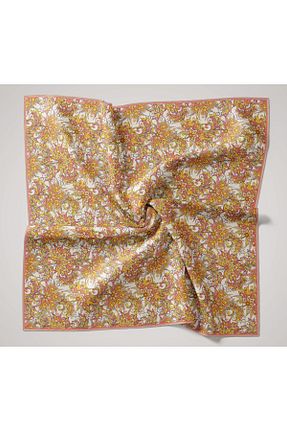 روسری بژ پنبه ای Silk Home - کد 930211484