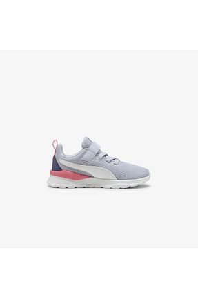 کفش اسنیکر نارنجی بچه گانه چرم مصنوعی Puma - کد 886838062