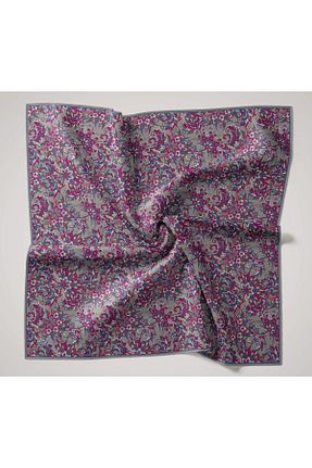 روسری قهوه ای پنبه ای Silk Home - کد 930472920