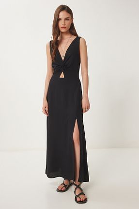 لباس مشکی زنانه بافتنی Lovelyİstanbul - کد 931164393