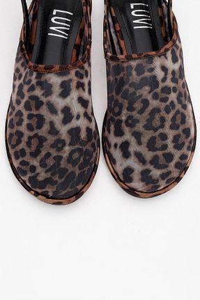صندل رنگی زنانه پاشنه تخت luvishoes - کد 930981578