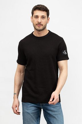 تیشرت مشکی مردانه رگولار Calvin Klein - کد 736897253