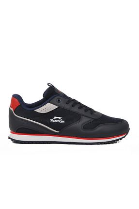 کفش اسنیکر سرمه ای مردانه بند دار Slazenger - کد 924548562
