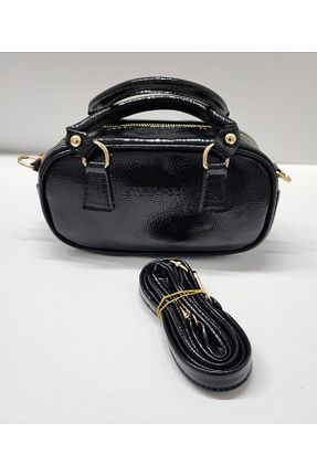 کیف دوشی مشکی زنانه چرم مصنوعی steeppolo steeppolo - کد 930977424
