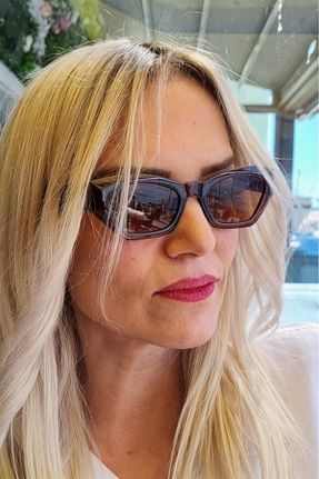 عینک آفتابی قهوه ای زنانه 53 Uniquetrenders - کد 931015719