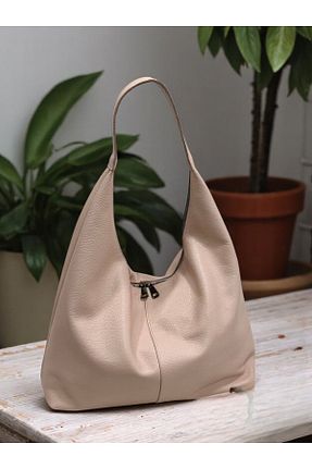 کیف دوشی صورتی زنانه چرم خالص HFKY - کد 928499970