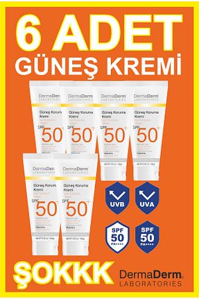 کرم ضد آفتاب صورت SPF 50 + DermaDerm - کد 90365715