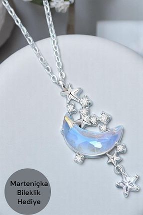 گردنبند استیل ( فولاد ) طوسی زنانه استیل (فولاد) katilus - کد 899780755