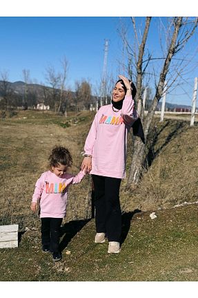 تونیک صورتی زنانه جین Fatma Kına Fenomen Kids - کد 870040139