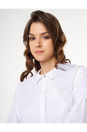 تونیک سفید زنانه بافتنی Kayra - کد 931051723