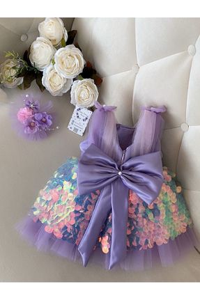 لباس مجلسی و فارغ التحصیلی بنفش بچه گانه استات SHClothing accessories - کد 931058193