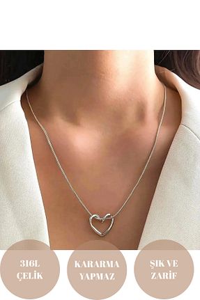 گردنبند استیل ( فولاد ) مردانه استیل ضد زنگ Pudraksesuar - کد 809450354