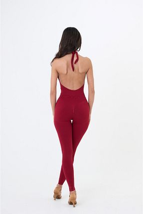 سرهمی ورزشی زرشکی زنانه پلی آمید DNCN - کد 917763387