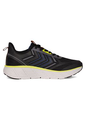 کفش اسنیکر مشکی مردانه بند دار hummel - کد 893555144