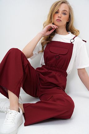 سالوپت زرشکی زنانه Fitted Trend Alaçatı Stili - کد 930942929