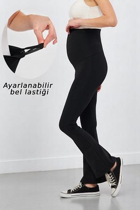 ساق شلواری بارداری مشکی زنانه پنبه ای seeshe - کد 928134366