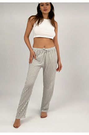 پائین تنه راحتی طوسی زنانه پلی استر strabellaclothes - کد 929559497