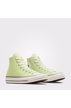 کفش اسنیکر سبز زنانه بند دار Converse - کد 865456869
