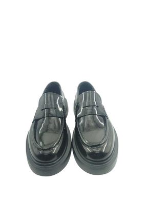کفش کژوال مشکی زنانه چرم خالص Oneka Shoes - کد 925932240