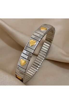 دستبند استیل (فولاد) رنگی زنانه استیل (فولاد) Ervalina - کد 929588153