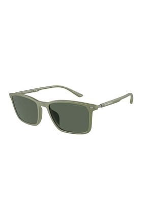 عینک آفتابی سبز مردانه 56 Emporio Armani - کد 929656626