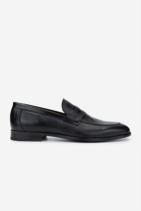 کفش کلاسیک مشکی مردانه چرم خالص Valmenti - کد 929589528
