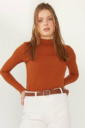 کمربند قهوه ای زنانه چرم مصنوعی Fiori - کد 203843871