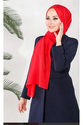 شال قرمز زنانه پلی استر HAREM SCARF - کد 867037747