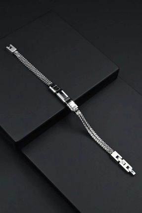 دستبند استیل (فولاد) زنانه استیل (فولاد) FERRO - کد 847782156