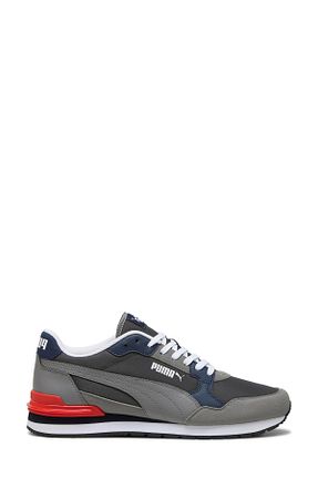کفش اسنیکر طوسی مردانه بند دار Puma - کد 859481819