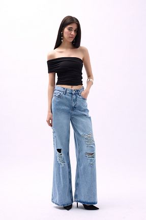 بلوز مشکی زنانه ساده Black Fashion - کد 901445257