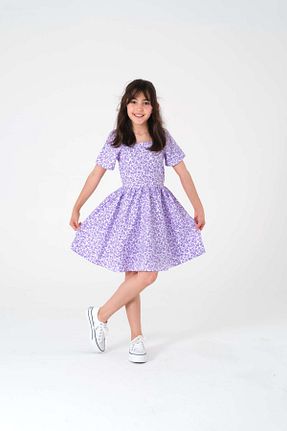 لباس بنفش بچه گانه بافتنی Kyron - کد 929675443