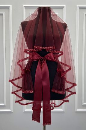 عقد و عروسی و حنابندان زرشکی ZEYMERADE - کد 929608006
