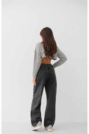 شلوار جین مشکی زنانه جاگر Black Fashion - کد 823026076