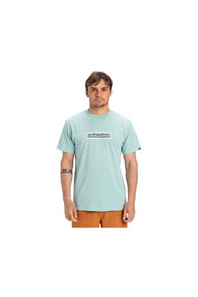 تیشرت فیروزه ای مردانه رگولار Quiksilver - کد 929609187