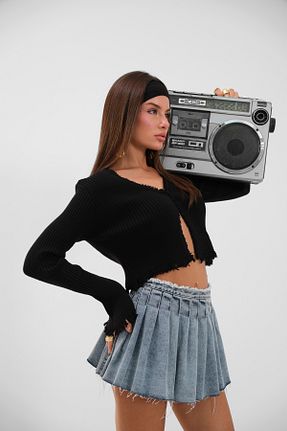رویه مشکی زنانه مخلوط پلی آمید Black Fashion - کد 879490231