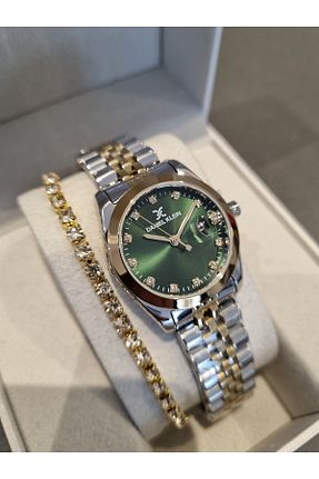 ساعت مچی سبز زنانه 31-34 میلی متر Daniel Klein - کد 876372870