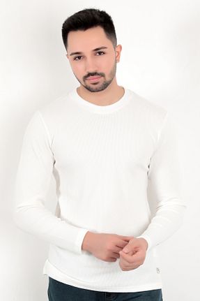 سوئیشرت نباتی مردانه بافت دار JB John Borners - کد 929678329