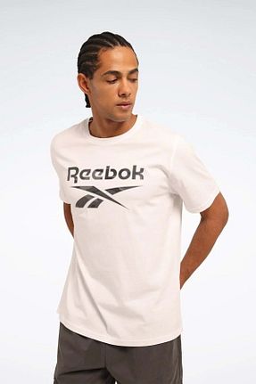 تیشرت اسپرت سفید مردانه رگولار Reebok - کد 926332217