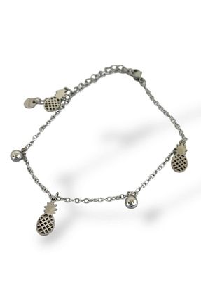 خلخال جواهر طوسی زنانه استیل (فولاد) Takıştır - کد 929626100