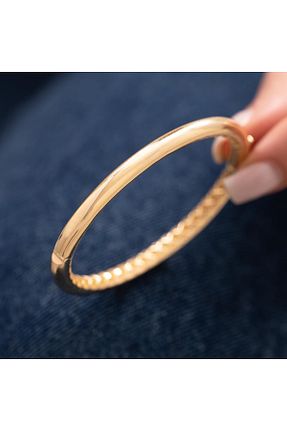 النگو زرد 14 عیار hakan mücevherat - کد 929678774