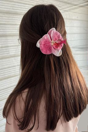 گیره سر صورتی زنانه پلی استر New Obsessions - کد 829586608